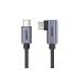 Kabel USB-C -> USB-C kątowy 2,0m PD 100W Unitek C14123BK-2M